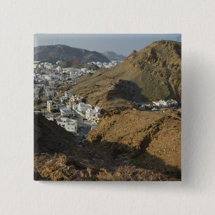 Oman, Maskat, Ruwi/Al Hamriyah. Blick auf Ruwi / Button