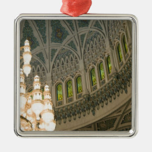 Oman, Maskat, Sultan-Qabus-Moschee Silbernes Ornament