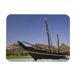 Oman, Muscat, Al Bustan. Al Bustan-Kreisel, Magnet
