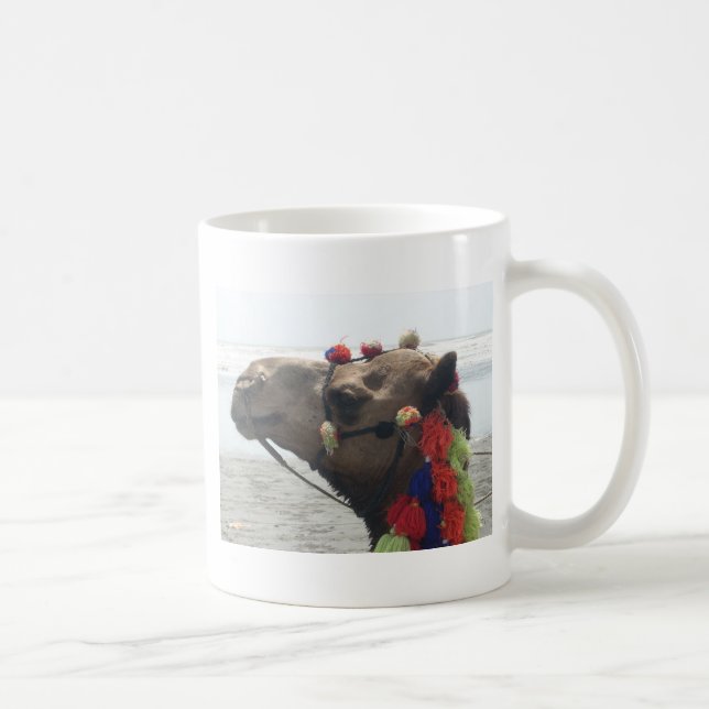 Oman Muscat Camel Foto Art Print Kaffeetasse (Rechts)