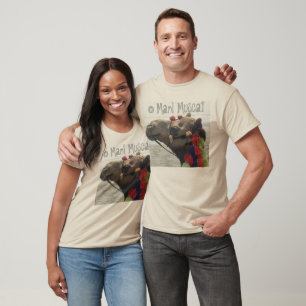 Oman Muscat Kamel Foto Kunst Druck T-Shirt