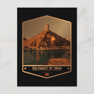 Oman Postkarte