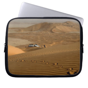 Oman, Rub Al Khali Wüste, die auf den Dünen fäh Laptopschutzhülle