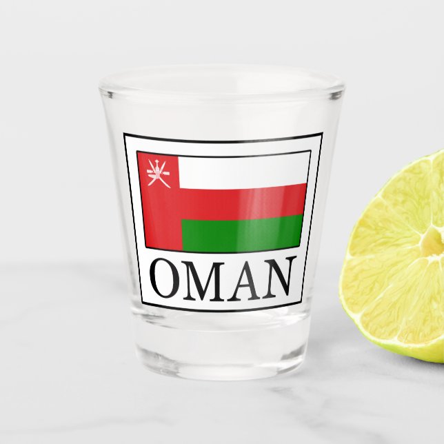 Oman Schnapsglas (Vorderseite)