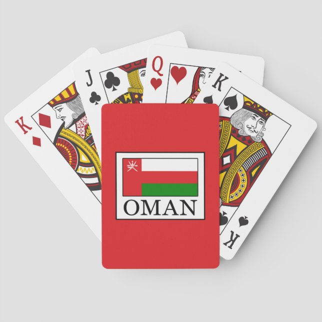 Oman Spielkarten (Rückseite)