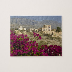 Oman, Western Hajar Mountains, Al Hamra. Stadt
