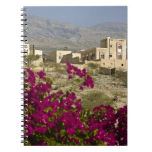 Oman, Western Hajar Mountains, Al Hamra. Stadt Notizblock