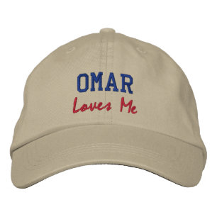 Omar Lieben Ich bestickte Name Hat / Cap Bestickte Kappe