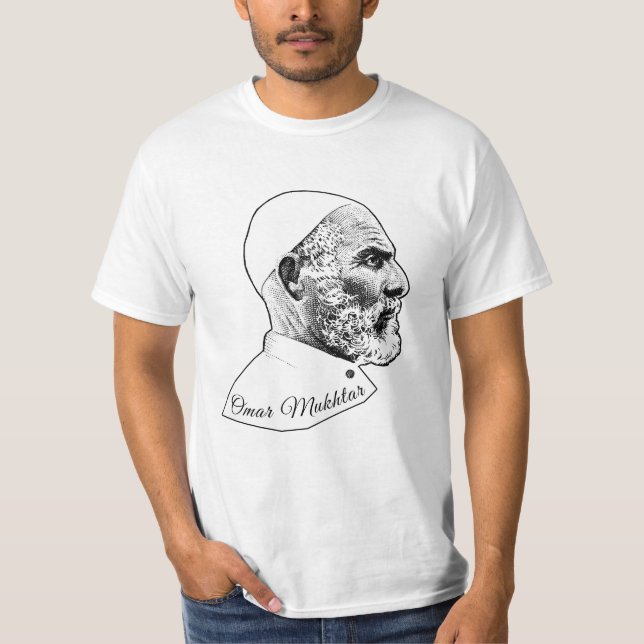 Omar Mukhtar T-Shirt (Vorderseite)