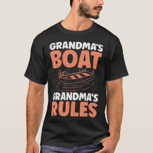 Omas Boot, Omas Regeln, Oma Fischen T-Shirt