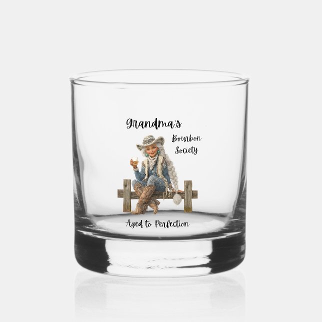 Omas Bourbon Society Whiskyglas (Vorderseite)