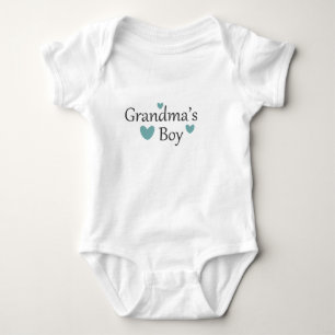 Oma's Boy Baby T-Shirt Strampler