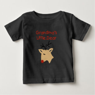 Oma's Dear Oma Deer Christmas Baby T-shirt