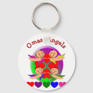 Omas Engel---Entzückende Baby-Engels-Geschenke Schlüsselanhänger