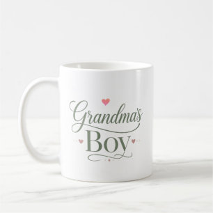 Omas Junge, süßes Familiens Geschenk Kaffeetasse