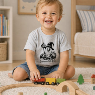 Omas kleiner Geist - Spielhalloween Kleinkind T-shirt