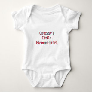 Omas kleiner Knallfrosch! USA 250 Feuerwerk Baby Strampler