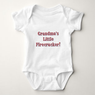 Omas kleiner Knallfrosch! USA 250 Feuerwerk Baby Strampler