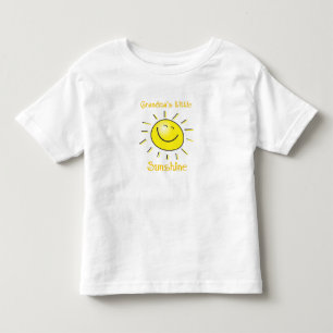 Oma's kleines Sonnenschein Niedlichen Kinder Zitat Kleinkind T-shirt