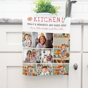 Omas Küche   8 Foto-Personalisierung  Geschirrtuch