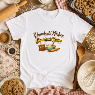 Omas Küche, Omas Regeln Oma Backen T-Shirt