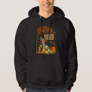 Omas Kürbisfeld Herbstlaub Vogelscheuche Als Hoodie