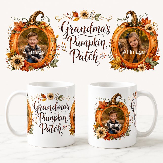 Omas Kürbisfeld-Tasse Kaffeetasse (Von Creator hochgeladen)