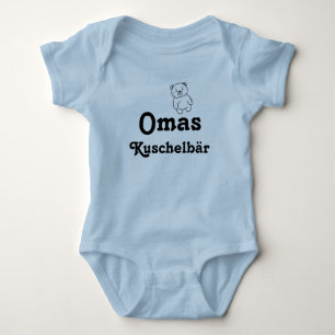 Omas Kuschelbär Baby Strampler