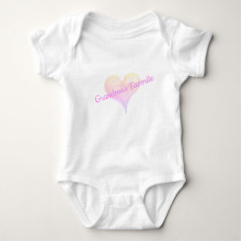 Oma's Lieblings-Bodysuit-T-Shirt Baby Strampler