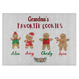 Oma's Lieblings-Cookies Schneidebrett