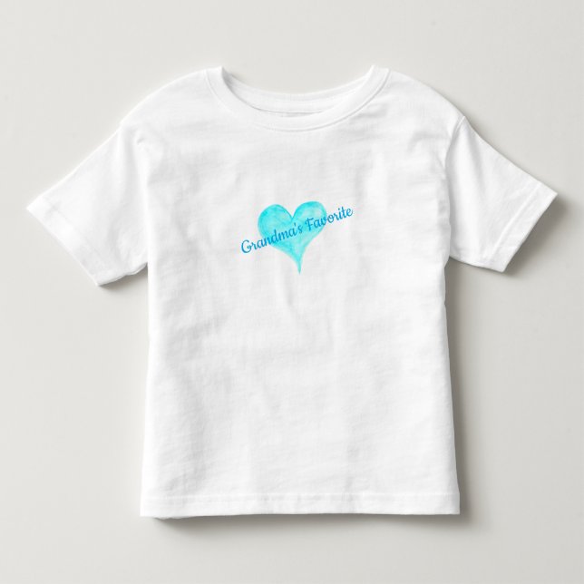 Oma's Lieblings-Kleinkind-T-Shirt Kleinkind T-shirt (Vorderseite)