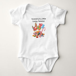 Oma's Little Candy Monster Baby Strampler