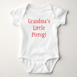 "Oma's Little Pierogi" Klassischer Baby Bodysuit Strampler