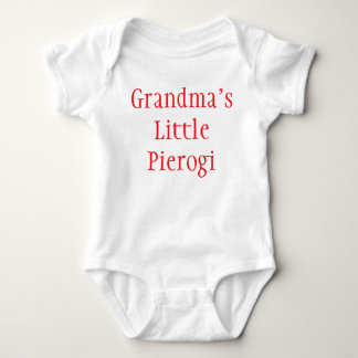 "Oma's Little Pierogi" Klassischer Baby Bodysuit Strampler