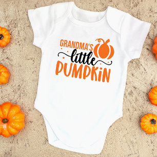 Oma's Little Pumpkin Baby Strampler