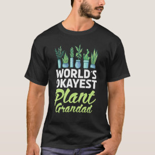 Omas Okayester Pflanzenopa Gartenblume Opa T-Shirt