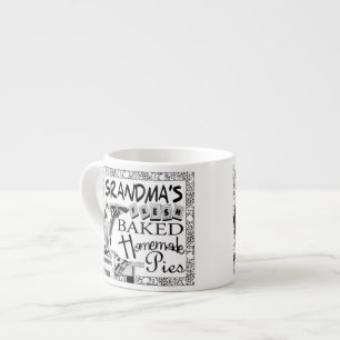 Omas selbstgemachte Torten-Geschenke Espressotasse