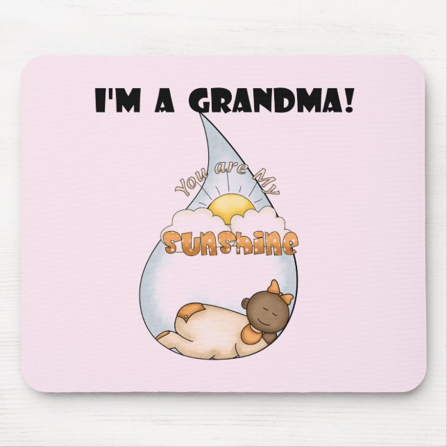 Oma's Sunshine-African American Girl Mousepad (Vorne)
