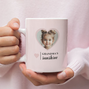 Oma's Sunshine Tasse - Personalisiert Pink