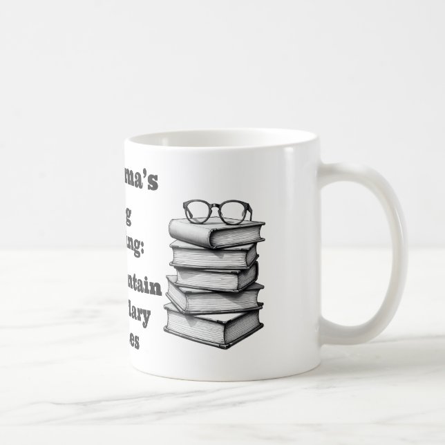 Oma's Tasse - Fun Gift for Oma (Rechts)