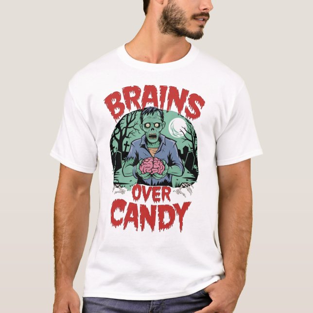Ombie Apokalypse Survivor T-Shirt - Halloween Horr (Vorderseite)