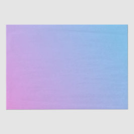 Ombra-Gewebe-Papier (blau bis rosa) Seidenpapier