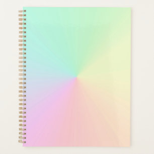 Ombre Arc-en-ciel Pastel émaillé de boue esthétiqu