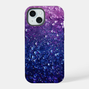 Ombre Bleu Violet Pailleté Féminin