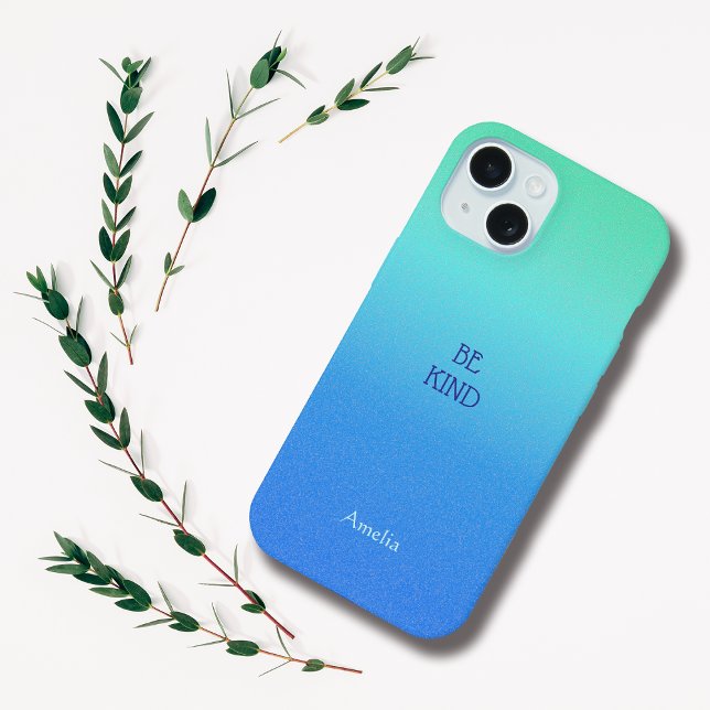 Ombre Blue Personnaliser le devis et le Coque ipho (Créateur téléchargé)