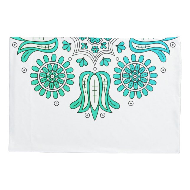 Ombre Boho Kissenbezug (Rückseite)