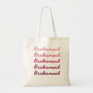 Ombre Brautjungfern-Tasche Tragetasche