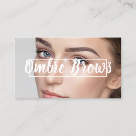 Ombre Brows & Eyelashes Visitenkarte