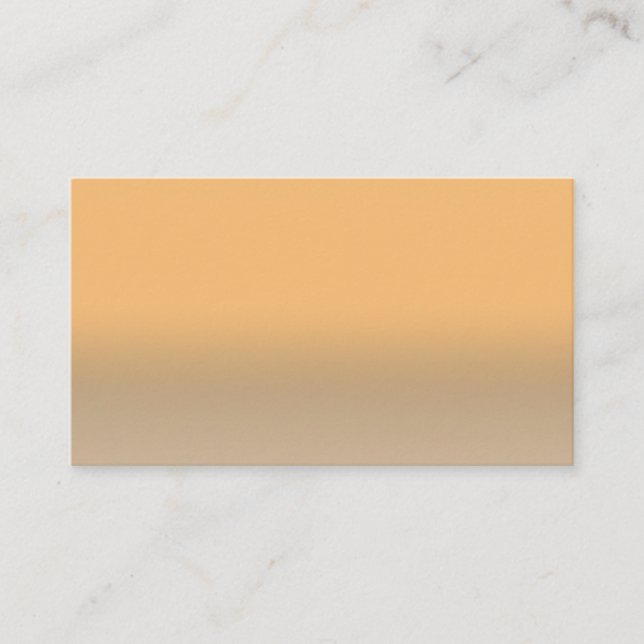 Ombre Business Card Visitenkarte (Vorderseite)