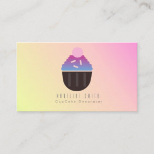 Ombre-Cupcake-Backform-Zuckerguss-Streusel Visitenkarte